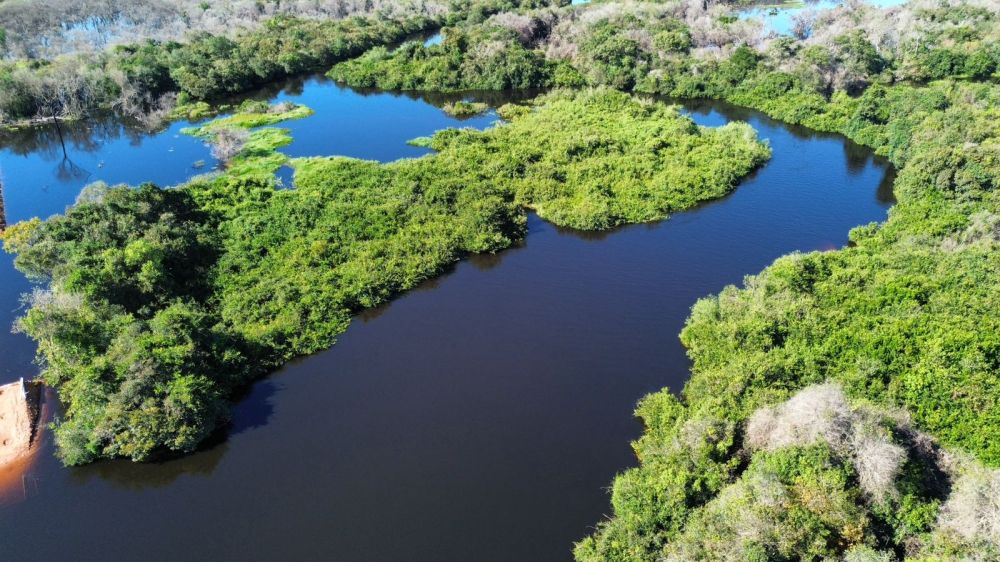 RIO CUIABA,  CORAO DO PANTANAL NORTE, MAIOR BACIA DO PANTANAL